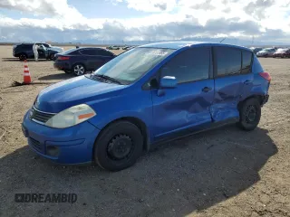 2009 Nissan Versa 1.8 S with VIN 3N1BC13E79L363119, listed as a Copart auction lot 48737895 with 141,353 mi miles and Salvage Title. Bid and sale history available at carsss.com. Image 1.