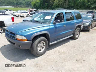 2003 Dodge Durango Sport with VIN 1D4HS38N53F550619, listed as a IAAI auction lot 42822205 with 196,809 mi miles and . Bid and sale history available at DreamBid. Image 2.