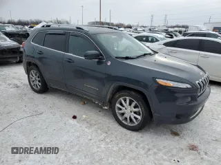 2018 Jeep Cherokee Limited z VIN 1C4PJMDX9JD622181, wystawiony jako Copart lot #46418035 z przebiegiem 136 667 mil mil oraz Szkoda całkowita • Salvage title. Historia ofert i sprzedaży dostępna na DreamBid. Obrazek 4.