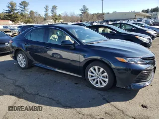 2020 Toyota Camry LE with VIN 4T1C11AK3LU399494, listed as a Copart auction lot 48527215 with 43,454 mi miles and Salvage Title. Bid and sale history available at carsss.com. Image 4.