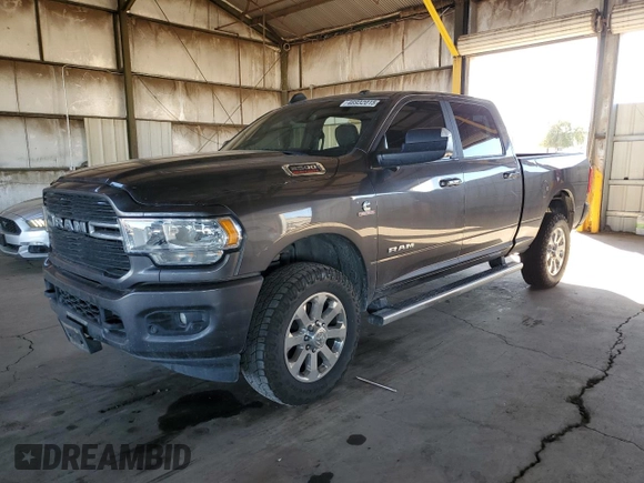 2021 Ram 2500 Big Horn with VIN 3C6UR5DL9MG558477, listed as a Copart auction lot 46932015 with 118,682 mi miles and Salvage Title. Bid and sale history available at carsss.com. Image 1.