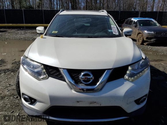 2016 Nissan Rogue SL with VIN 5N1AT2MV9GC851764, listed as a Copart auction lot 49112735 with 76,933 mi miles and Salvage Title. Bid and sale history available at DreamBid. Image 5.