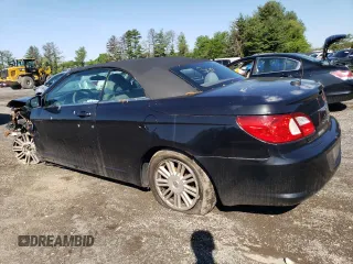 2008 Chrysler Sebring LX with VIN 1C3LC45K58N105657, listed as a Copart auction lot 54226424 with 239,087 mi miles and Salvage Title. Bid and sale history available at carsss.com. Image 2.