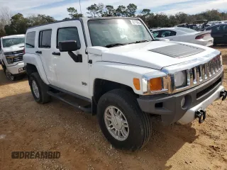 2009 Hummer H3 SUV Luxury with VIN 5GTEN13EX98137572, listed as a Copart auction lot 43179855 with 0 mi miles and Clean Title. Bid and sale history available at carsss.com. Image 4.