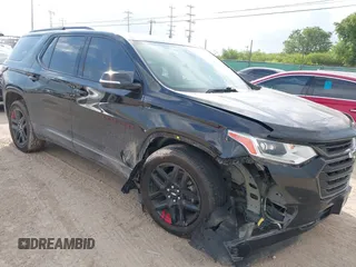 2018 Chevrolet Traverse Premier with VIN 1GNERKKW7JJ172473, listed as a IAAI auction lot 42425070 with 127,081 mi miles and . Bid and sale history available at DreamBid. Image 1.