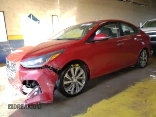 2018 Hyundai Accent Limited with VIN 3KPC34A36JE027250, listed as a Copart auction lot 88979685 with 181,704 mi miles and Clean Title. Bid and sale history available at carsss.com. Image 1.
