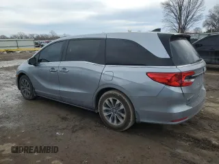 2021 Honda Odyssey EX-L with VIN 5FNRL6H77MB039727, listed as a Copart auction lot 88869145 with Not Provided miles and Salvage Title. Bid and sale history available at DreamBid. Image 2.