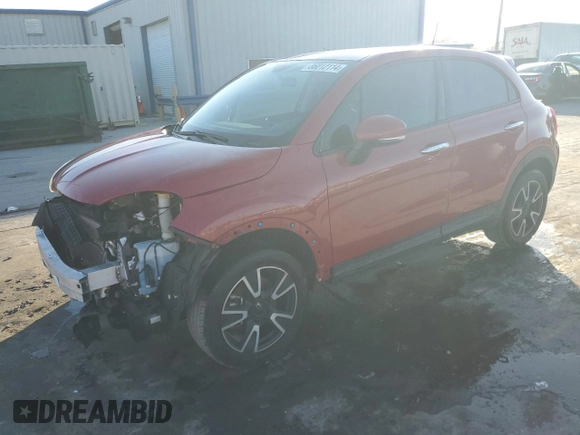 2018 FIAT 500X Pop with VIN ZFBCFXAB4JP710924, listed as a Copart auction lot 86012114 with 75,937 mi miles and Salvage title. Bid and sale history available at DreamBid. Image 1.