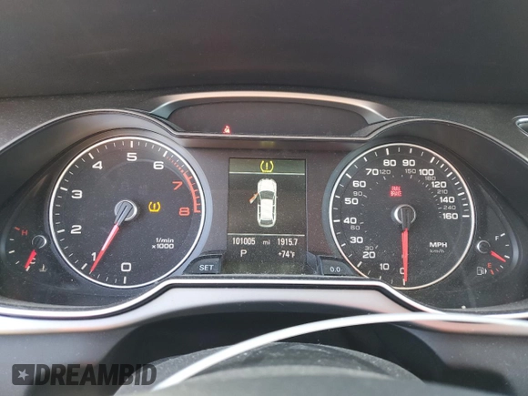 2013 Audi allroad Premium Plus with VIN WA1UFAFL6DA062455, listed as a Copart auction lot 76531944 with 101,005 mi miles and Salvage Title. Bid and sale history available at carsss.com. Image 9.