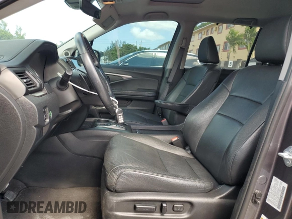 2021 Honda Pilot Special Edition with VIN 5FNYF5H21MB037702, listed as a Copart auction lot 54439445 with 55,410 mi miles and Salvage Title. Bid and sale history available at DreamBid. Image 7.