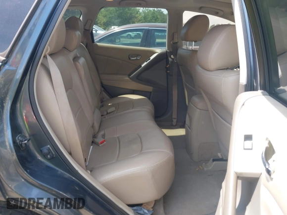 2012 Nissan Murano SL with VIN JN8AZ1MU7CW102026, listed as a IAAI auction lot 42152356 with 264,736 mi miles and . Bid and sale history available at carsss.com. Image 8.