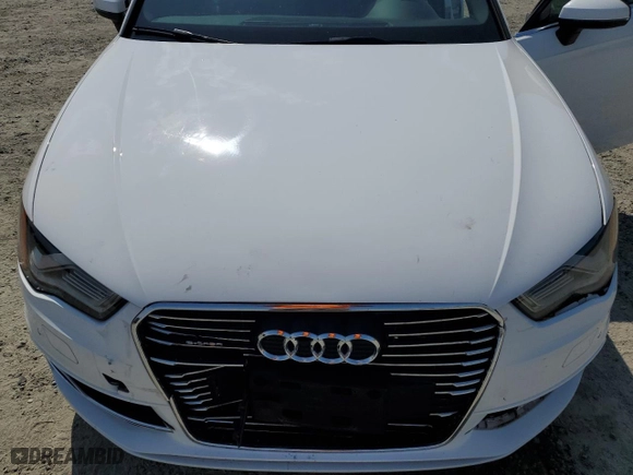 2016 Audi A3 e-tron Premium Plus with VIN WAUTPBFF2GA164268, listed as a Copart auction lot 64261234 with 111,674 mi miles and Salvage Title. Bid and sale history available at carsss.com. Image 11.