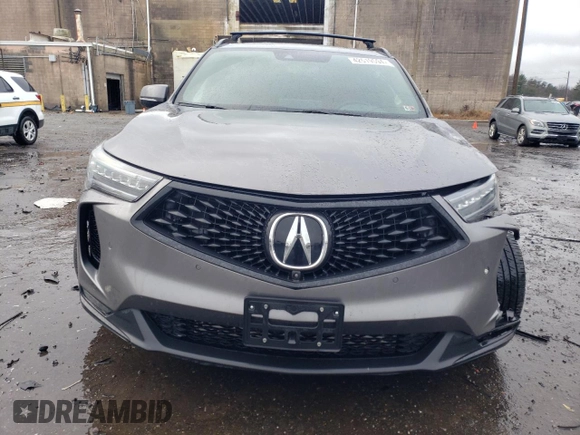 2022 Acura RDX PMC Edition with VIN 5J8TC2H84NL001993, listed as a Copart auction lot 42519594 with 28,250 mi miles. Bid and sale history available at carsss.com. Image 5.