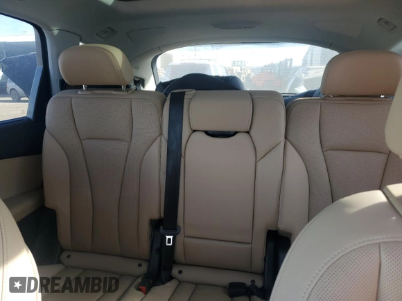 2021 Audi Q7 Premium Plus with VIN WA1LJAF7XMD000584, listed as a Copart auction lot 86115854 with 23,087 mi miles and Salvage title. Bid and sale history available at DreamBid. Image 10.