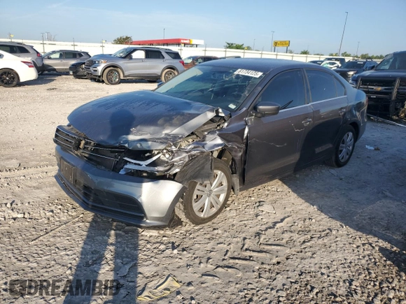 2017 Volkswagen Jetta S with VIN 3VW2B7AJ4HM298920, listed as a Copart auction lot 61734125 with 84,786 mi miles and Salvage title. Bid and sale history available at DreamBid. Image 1.