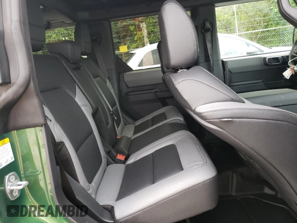 2024 Ford Bronco Big Bend with VIN 1FMDE7BH3RLB41134, listed as a Copart auction lot 61553545 with 3,024 mi miles and Salvage title. Bid and sale history available at DreamBid. Image 11.