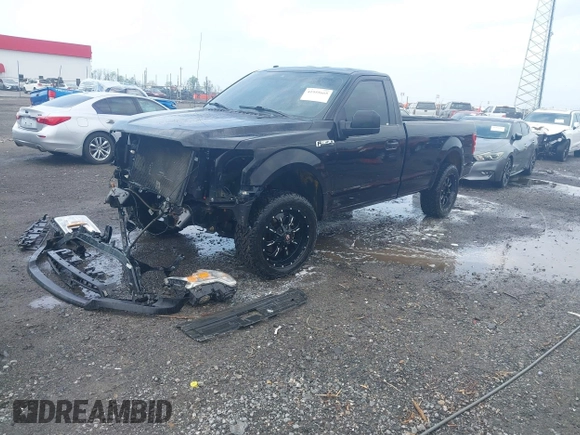 2019 Ford F-150 XL z VIN 1FTMF1CB7KKD87222, wystawiony jako IAAI lot #41955665 z przebiegiem 129 786 mil mil oraz . Historia ofert i sprzedaży dostępna na DreamBid. Obrazek 2.