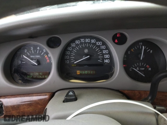 2001 Buick LeSabre Limited with VIN 1G4HR54K31U211278, listed as a Copart auction lot 51095325 with 213,181 mi miles and Salvage Title. Bid and sale history available at carsss.com. Image 9.
