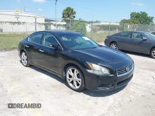 2012 Nissan Maxima 3.5 SV with VIN 1N4AA5AP5CC847891, listed as a IAAI auction lot 42144620 with 152,280 mi miles. Bid and sale history available at carsss.com. Image 1.