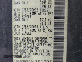 2014 Nissan Frontier SV with VIN 1N6AD0ER0EN751705, listed as a Copart auction lot 55613335 with 204,017 mi miles and Salvage title. Bid and sale history available at DreamBid. Image 13.