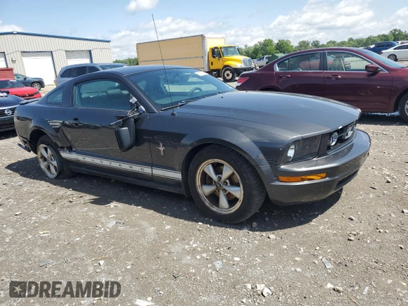 2008 Ford Mustang Deluxe with VIN 1ZVHT80N885165097, listed as a Copart auction lot 57712405 with 113,772 mi miles and Salvage title. Bid and sale history available at DreamBid. Image 4.