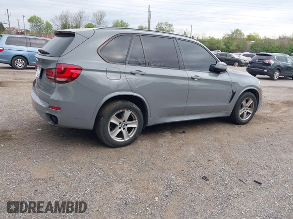 2016 BMW X5 xDrive50i with VIN 5UXKR6C57G0J80370, listed as a IAAI auction lot 42040278 with 99,071 mi miles. Bid and sale history available at carsss.com. Image 4.