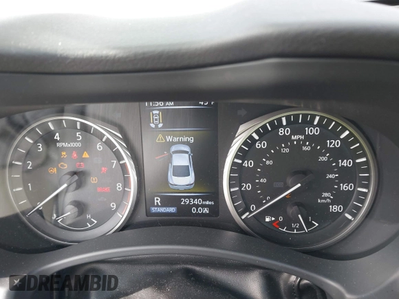 2021 Infiniti Q60 Red Sport 400 with VIN JN1FV7LL4MM560101, listed as a IAAI auction lot 41459579 with 29,340 mi miles and . Bid and sale history available at DreamBid. Image 7.