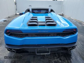 2016 Lamborghini Huracan LP 610-4 с VIN ZHWUR1ZF5GLA04553, выставлен на аукционе Copart как лот 57830675 с пробегом 15 820 миль миль и Списание • Salvage title. История ставок и продаж доступна на DreamBid. Изображение 6.