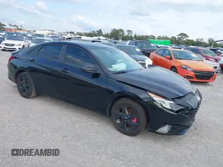 2023 Hyundai Elantra SEL with VIN KMHLM4AG4PU541880, listed as a IAAI auction lot 40639904 with 16,851 mi miles and . Bid and sale history available at DreamBid. Image 1.