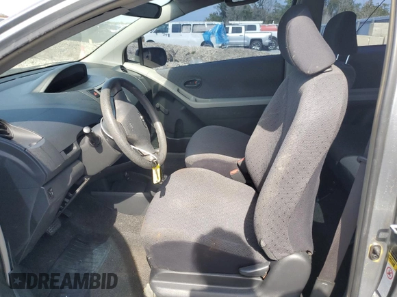 2010 Toyota Yaris with VIN JTDJT4K33A5298431, listed as a Copart auction lot 54492675 with 91,758 mi miles and Salvage Title. Bid and sale history available at carsss.com. Image 7.