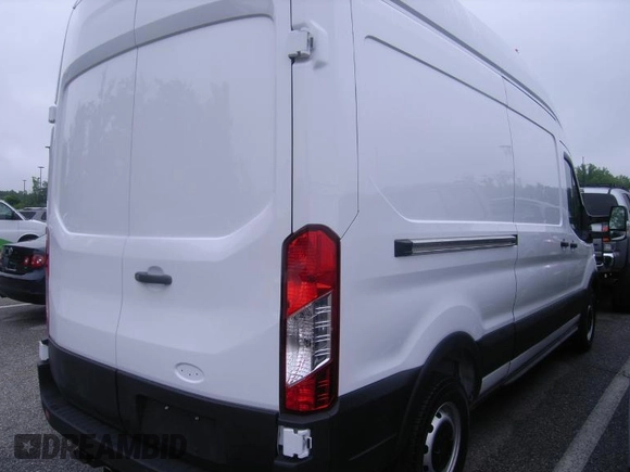 2023 Ford Transit Cargo with VIN 1FTBR1X86PKC01190, listed as a IAAI auction lot 42808925 with 41 mi miles and . Bid and sale history available at DreamBid. Image 16.