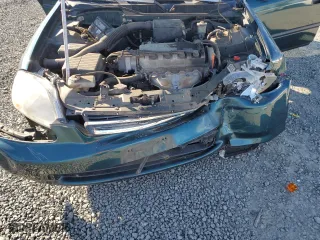 1996 Honda Civic DX with VIN 2HGEJ6621TH519154, listed as a Copart auction lot 74408604 with 91,443 mi miles and Salvage Title. Bid and sale history available at carsss.com. Image 13.