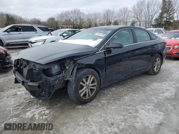 2017 Hyundai Sonata 2.4L with VIN 5NPE24AF8HH444297, listed as a Copart auction lot 46167795 with 183,880 mi miles and Salvage Title. Bid and sale history available at carsss.com. Image 1.