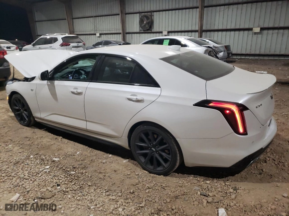 2022 Cadillac CT4 Sport with VIN 1G6DC5RK1N0121768, listed as a Copart auction lot 84252834 with 36,402 mi miles and Salvage Title. Bid and sale history available at carsss.com. Image 2.
