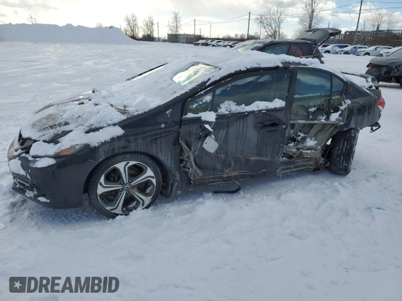 2013 Honda Civic Si with VIN 2HGFB6E55DH200287, listed as a Copart auction lot 43227685 with 230,876 mi miles and Non repairable. Bid and sale history available at DreamBid. Image 1.