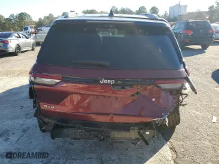 2023 Jeep Grand Cherokee Summit with VIN 1C4RJHEG3P8827513, listed as a Copart auction lot 87639625 with 18,422 mi miles and Salvage Title. Bid and sale history available at carsss.com. Image 6.