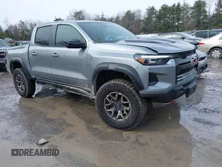 2024 Chevrolet Colorado 4WD ZR2 with VIN 1GCPTFEK7R1153937, listed as a IAAI auction lot 41637648 with 5,862 mi miles and . Bid and sale history available at DreamBid. Image 1.