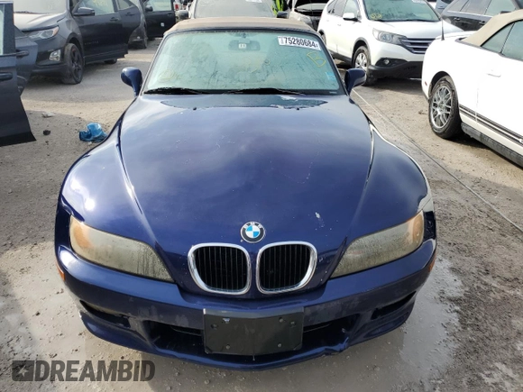 1997 BMW 3 Series 2.8L with VIN 4USCJ3323VLC04187, listed as a Copart auction lot 75280684 with 0 mi miles and Non Repairable. Bid and sale history available at carsss.com. Image 5.