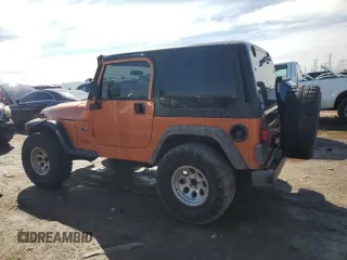 2001 Jeep Wrangler SE with VIN 1J4FA29P21P304534, listed as a Copart auction lot 50096735 with 161,181 mi miles and Salvage Title. Bid and sale history available at carsss.com. Image 2.