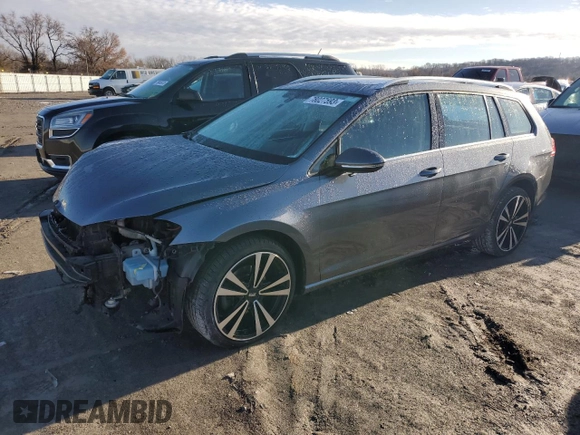 2015 Volkswagen Golf SportWagen TDI SE with VIN 3VWCA7AU0FM509769, listed as a Copart auction lot 78027593 with 0 mi miles. Bid and sale history available at carsss.com. Image 1.