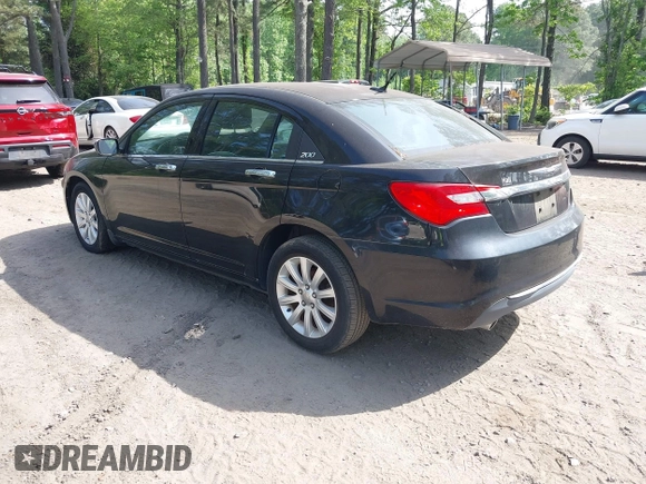2013 Chrysler 200 Limited with VIN 1C3CCBCGXDN609294, listed as a IAAI auction lot 42172839 with 41,501 mi miles. Bid and sale history available at carsss.com. Image 3.