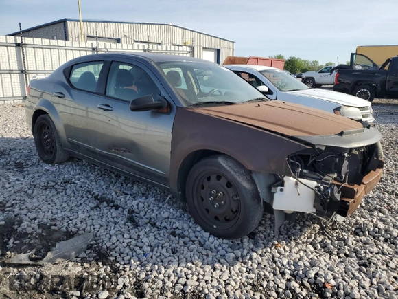 2012 Dodge Avenger SE with VIN 1C3CDZAG5CN252050, listed as a Copart auction lot 52930895 with 131,524 mi miles and Clean Title. Bid and sale history available at DreamBid. Image 4.