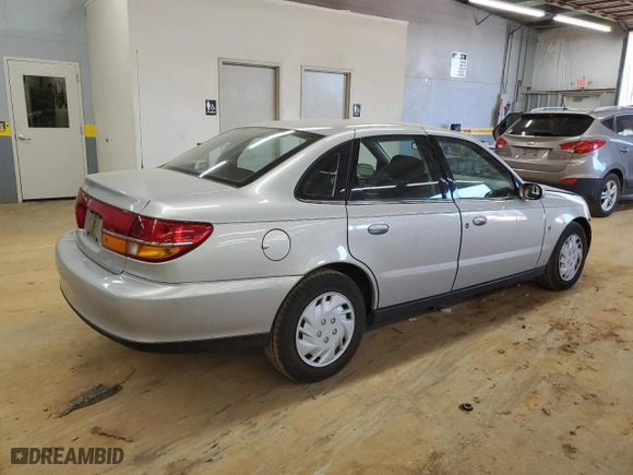 2000 Saturn LS with VIN 1G8JU52FXYY701319, listed as a Copart auction lot 47231185 with 158,327 mi miles and Salvage Title. Bid and sale history available at carsss.com. Image 3.