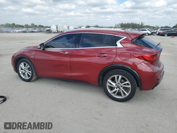 2019 Infiniti QX30 Essential with VIN SJKCH5CPXKA006796, listed as a Copart auction lot 43328315 with 101,579 mi miles and Salvage title. Bid and sale history available at DreamBid. Image 2.