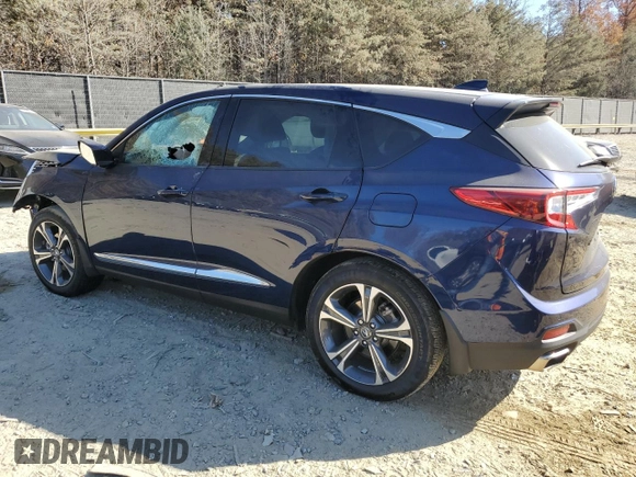 2023 Acura RDX w/Advance Package with VIN 5J8TC2H73PL016155, listed as a Copart auction lot 79388854 with 0 mi miles and Salvage Title. Bid and sale history available at carsss.com. Image 2.