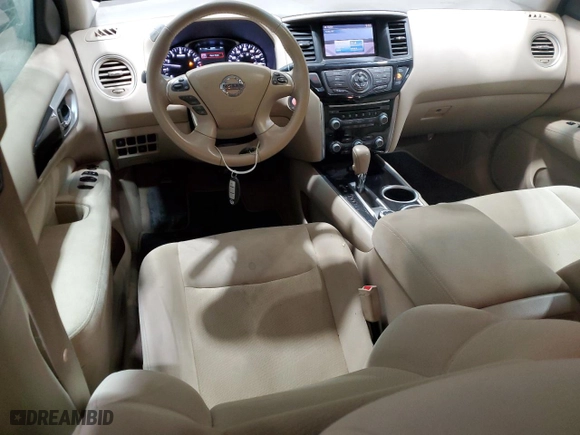 2014 Nissan Pathfinder Platinum with VIN 5N1AR2MM7EC697610, listed as a Copart auction lot 87027164 with 179,025 mi miles and Salvage Title. Bid and sale history available at carsss.com. Image 8.