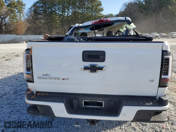 2019 Chevrolet Colorado 2WD LT with VIN 1GCGSCEN5K1167482, listed as a Copart auction lot 46395275 with 68,460 mi miles and Salvage Title. Bid and sale history available at DreamBid. Image 6.