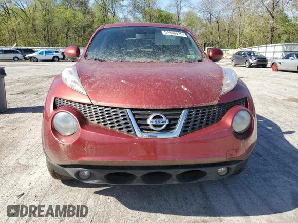 2012 Nissan Juke SL with VIN JN8AF5MV4CT111650, listed as a Copart auction lot 54956025 with 125,132 mi miles and Clean Title. Bid and sale history available at carsss.com. Image 5.