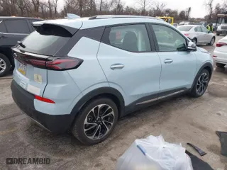 2023 Chevrolet Bolt EUV Premier with VIN 1G1FZ6S0XP4128094, listed as a IAAI auction lot 41606754 with 40,210 mi miles. Bid and sale history available at carsss.com. Image 4.