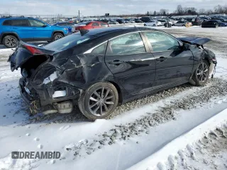 2019 Honda Civic Sedan EX with VIN 19XFC1F34KE016320, listed as a Copart auction lot 44928665 with 0 mi miles and Salvage Title. Bid and sale history available at carsss.com. Image 3.